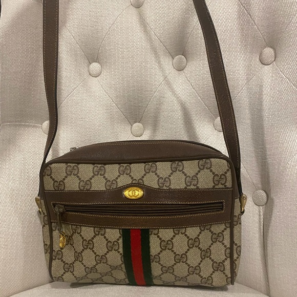 Gucci Handbags - 💚💙Gucci vintage Ophidia GG Supreme 💚💙